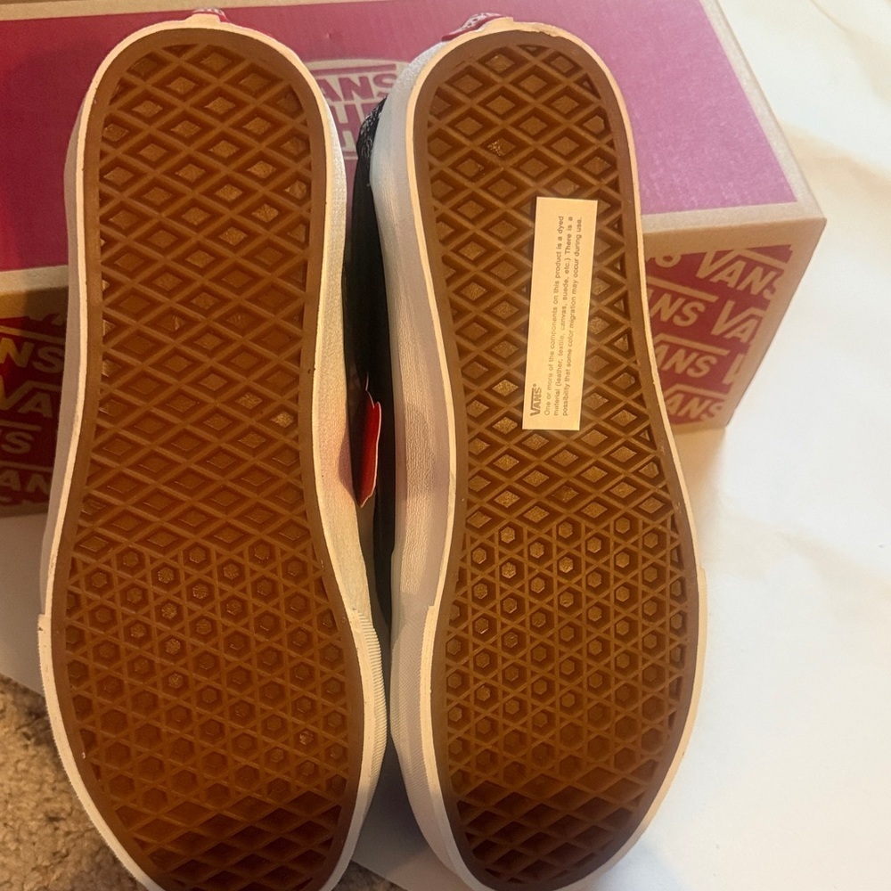 Vans Black Paisley Old Skool with Olive Side Stripe - Picture 7 of 10